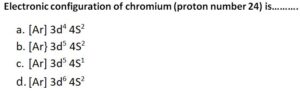 MDCAT 2020 Chemistry MCQs Question 60